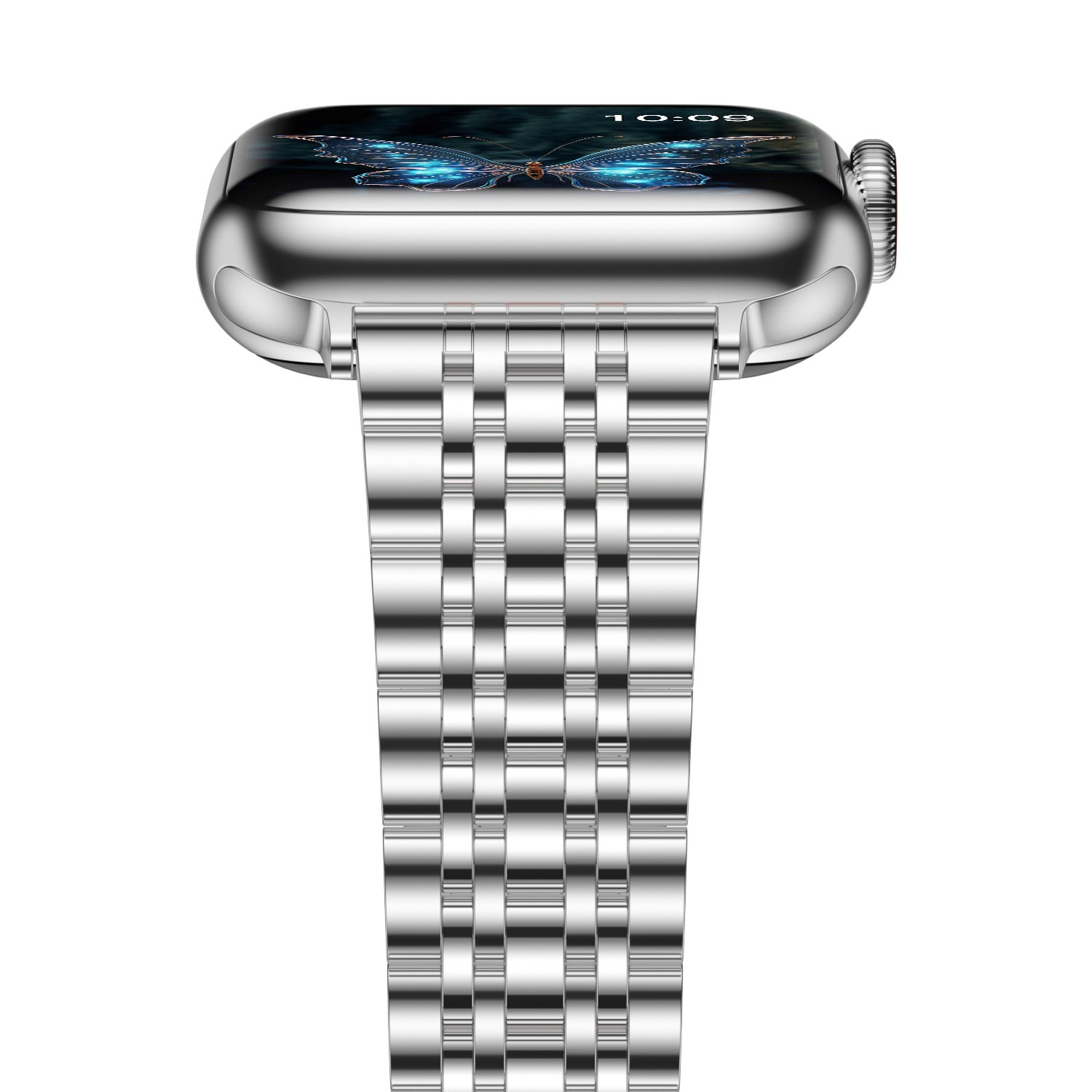 Stainless Steel Metal Band for Apple Watch Series 10 9 Ultra 2 Series iiteeology