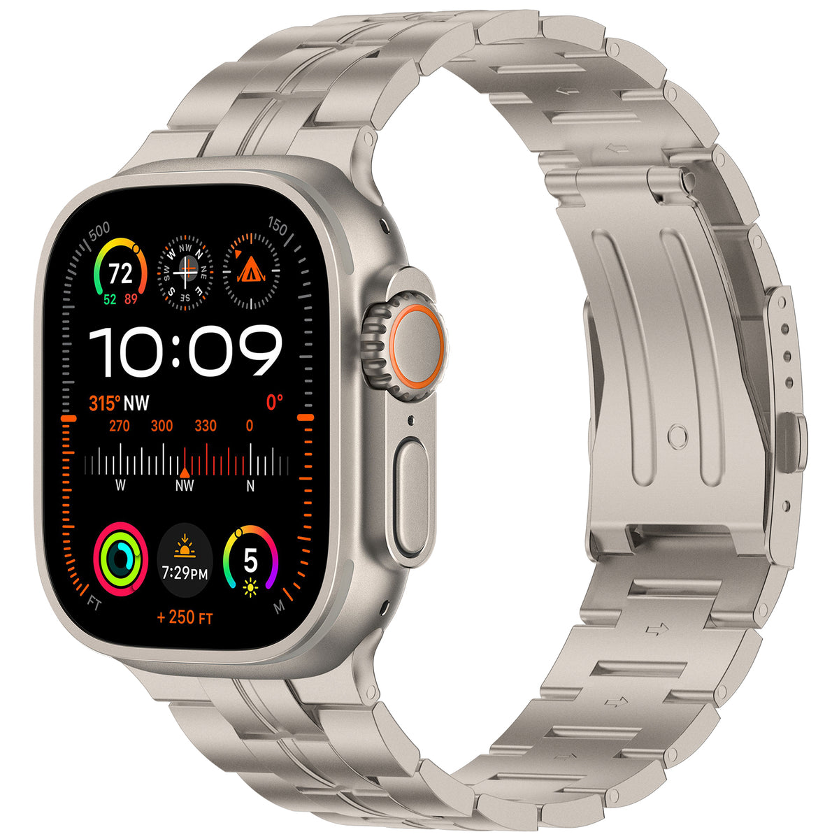 Apple - 21Y-SB-10-2  RORU Apple Watch SE 2nd Gen 40mm GPS Starlight w/ Starlight