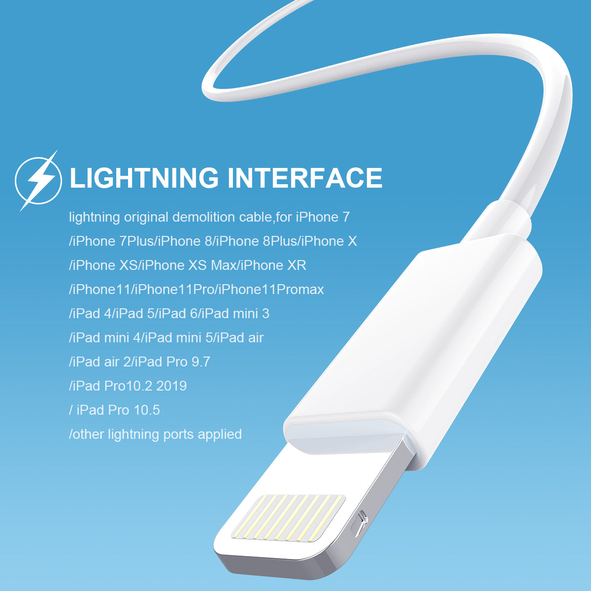 Adaptador Micro USB a Apple Lightning