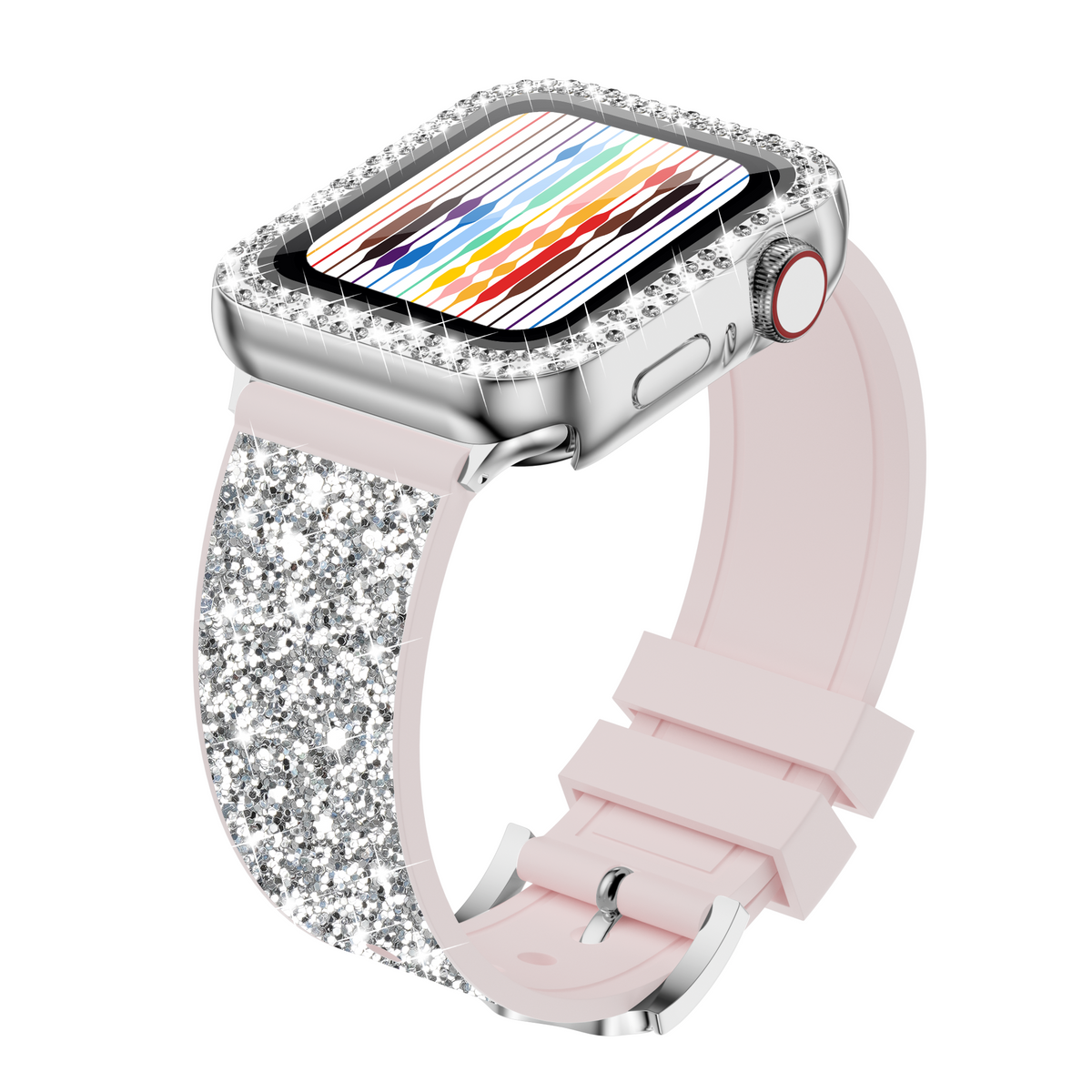 Apple watch new arrivals glitter band