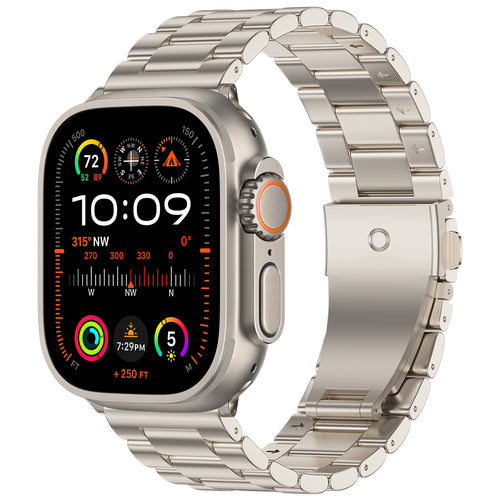 iiteeology Titanium Ultra 2 Watch Band, Genuine Titanium Apple Watch Band 49/46/45/44mm