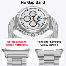 No Gap Business Stainless Steel Samsung Galaxy Watch 8 40/44mm/ 8 Classic 46mm Men Women