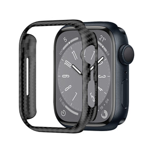 Apple Watch Ultra 49mm 45mm Carbon Fibre Case, Matte Black