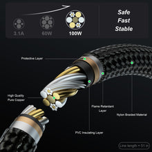 2 in 1 USB A/C Cable for Apple Watch Charger Multi Fast Magnetic Wireless Charging Compatible with iWatch Ultra 3/SE 3/Series 11-1/iPhone/Galaxy (4FT/1.2M)