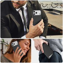 iiteeology Aramid Fiber Case for iPhone 17 Compatible with MagSafe, Military Grade 600D Carbon Fiber Ultra Thin Minimalist Case for iPhone 17 Pro & 17 Pro Max