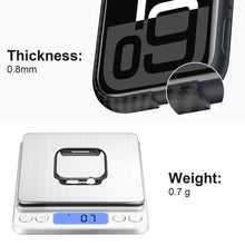 Apple Watch Ultra 3 Ultra 2 Ultra 49mm 46mm Series 11/10 Carbon Fibre Case, Matte Black