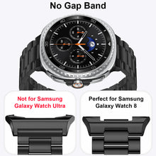 No Gap Business Stainless Steel Samsung Galaxy Watch 8 40/44mm/ 8 Classic 46mm Men Women