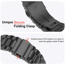 No Gap Business Stainless Steel Samsung Galaxy Watch 8 40/44mm/ 8 Classic 46mm Men Women