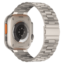 Upgraded Business Titanium Apple Watch Band Ultra 2/Ultra 49mm 45mm 44mm 42mm Men