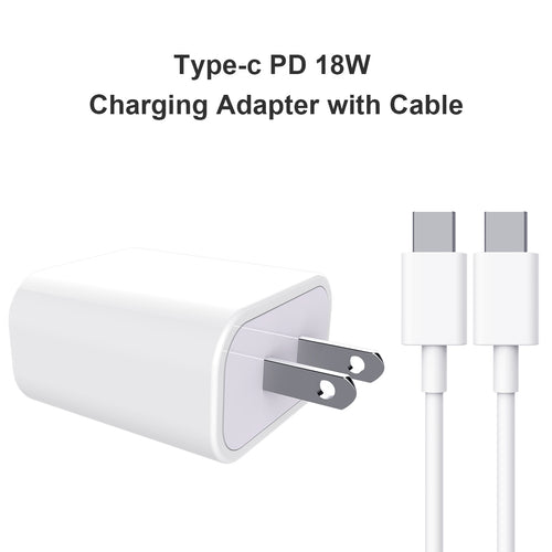 18W PD 3.0 Type-C Fast Wall Power Charger Adapter for Apple iPad Pro 11/iPad Pro 12.9/Samsung galaxy S8/Galaxy S9 US Plug