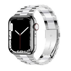 Apple Watch Band Stainless Steel Ceramic Band 49mm/45mm/44mm/42mm/41mm/40mm/38mm