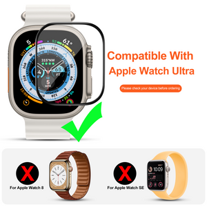 Apple Watch Ultra/Ultra 2 49mm Tempered Glass Screen Protector