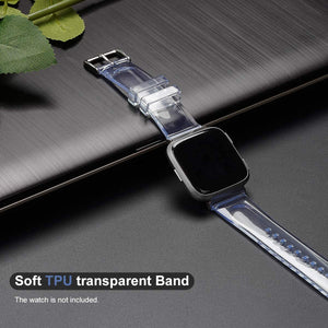 Clear Glitter TPU Fitbit Versa/Versa Lite SE Band