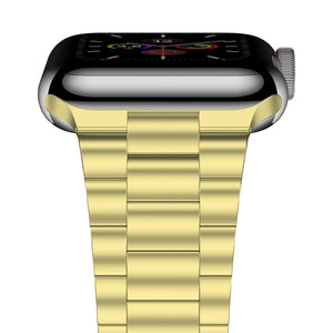 Apple Watch Band 42mm 44mm 45mm 49mm, Apple Watch Metal Band- 3 Beads