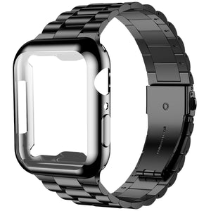 Apple Watch Stainless Steel Band with Case 44mm/40mm Series 6/5/4