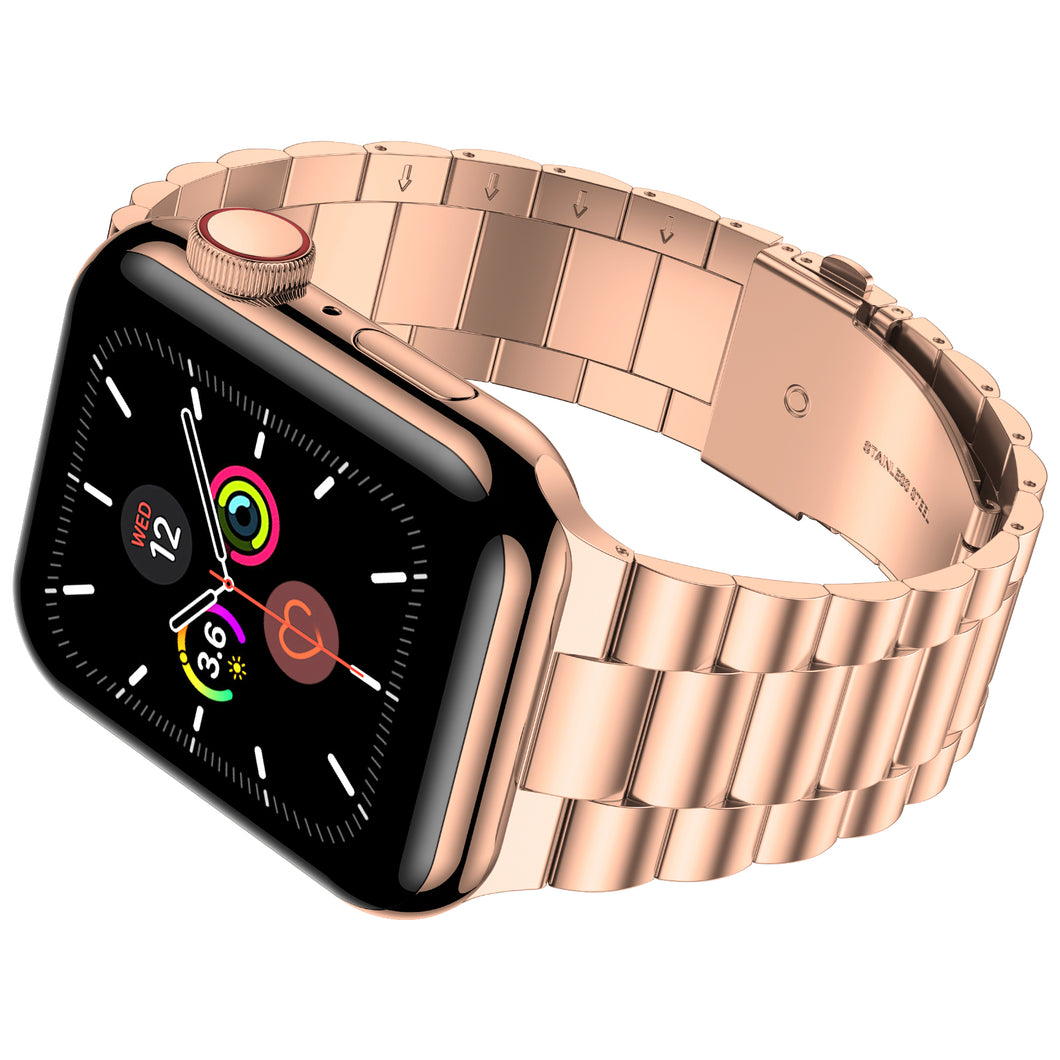 Apple Watch Link Stainless Steel Band 42mm 44mm 45mm 46mm 49mm Ultra 2 Ultra Series 10 9 8 7 6 5 4 3 2 1