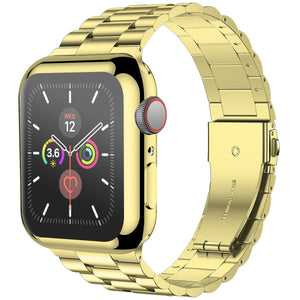 Apple Watch Stainless Steel Band with Screen Protector Case 42mm/38mm Series 3/2/1